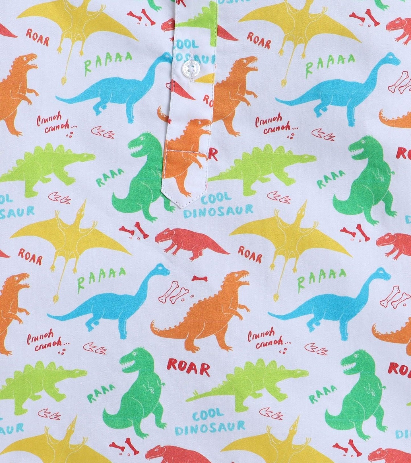 Roar Dino Printed Pyjama Kurta Set