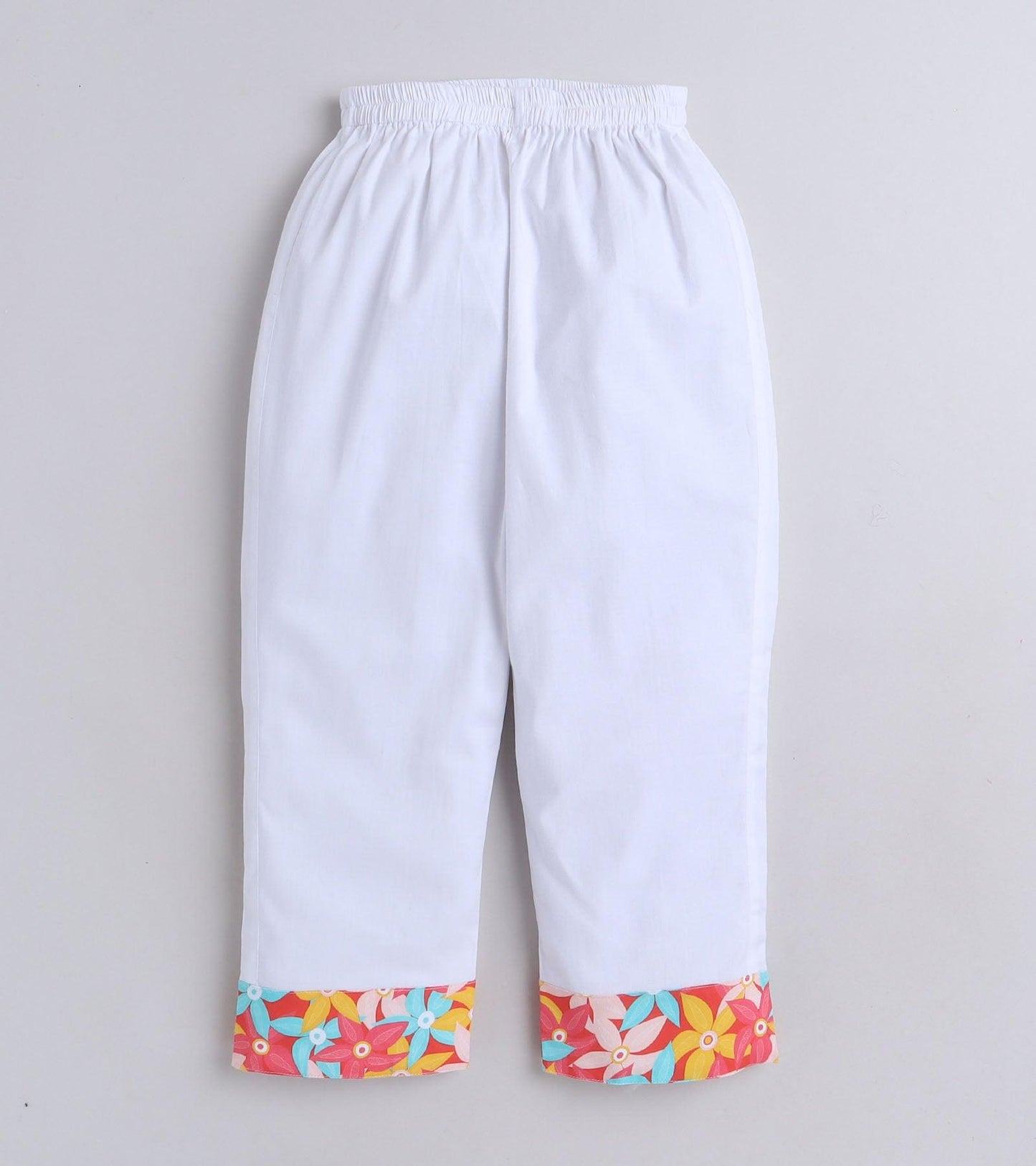Saffron Blossom Printed Pyjama Kurta Set - koochi Poochi
