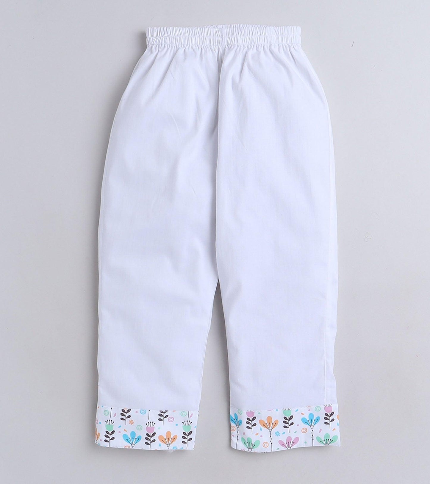 Standing Leaf Printed Pyjama Kurta Set
