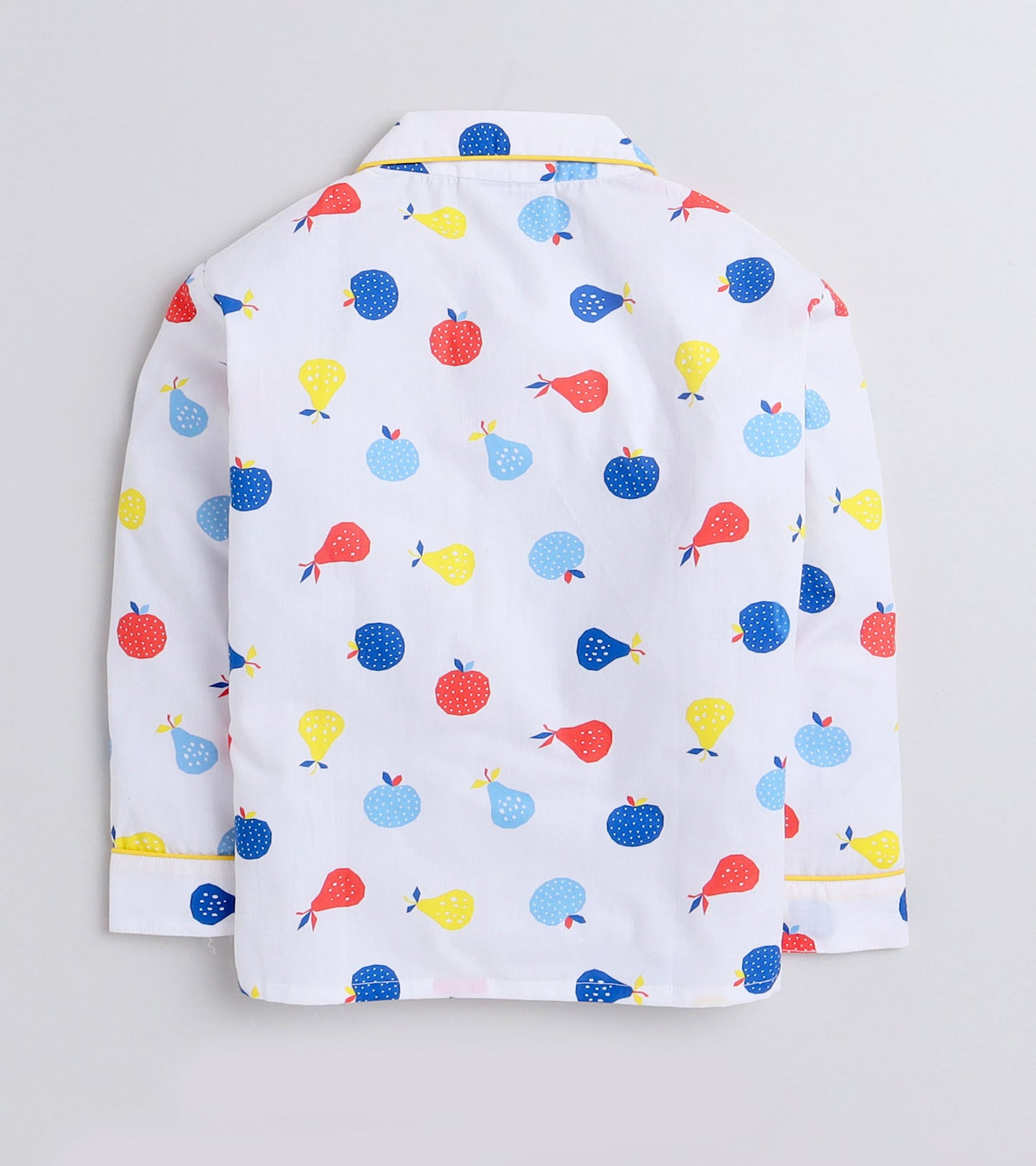 Summer Fruits Printed Night Suit Set