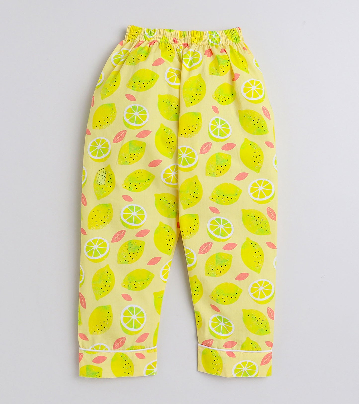 Sunshine Lemon Printed Night Suit Set