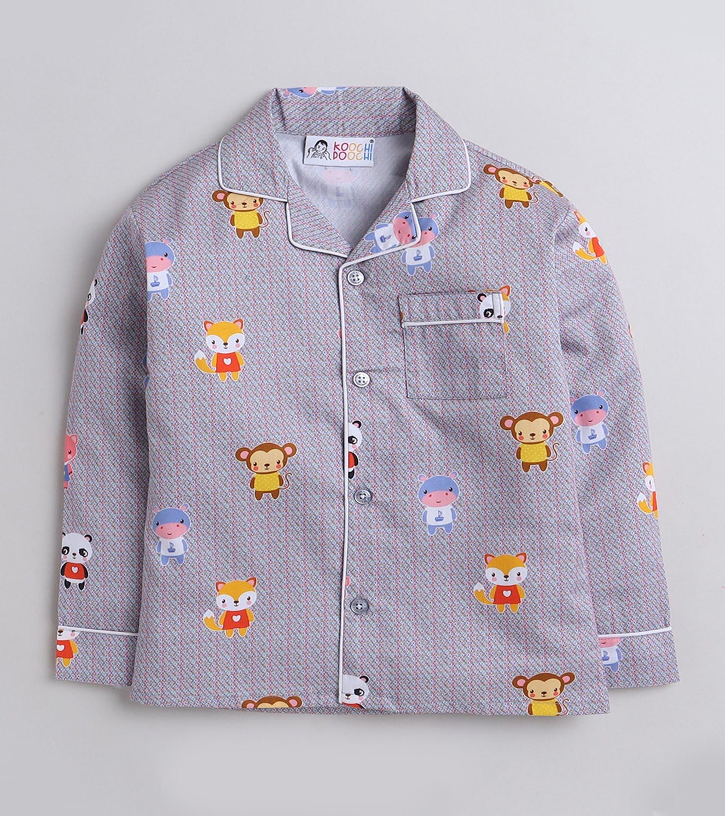 Cartoon printed Nightsuit Set