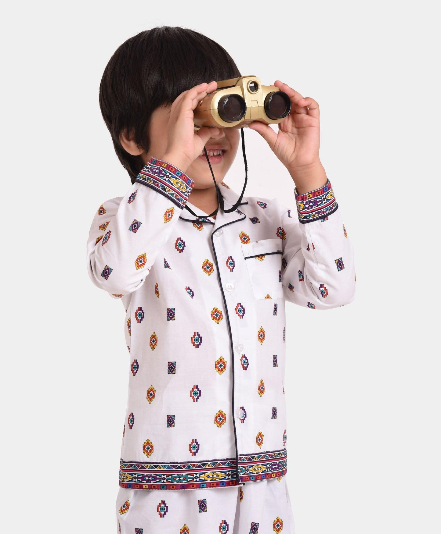 Classic Printed Nightsuit Set