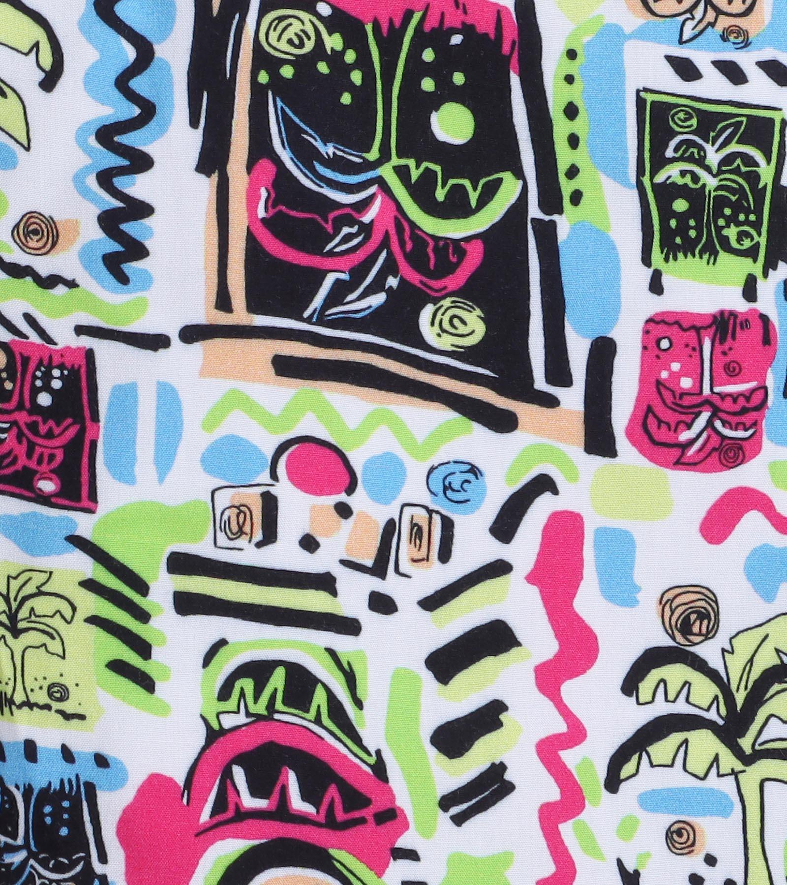 Doodled printed Nightsuit Set