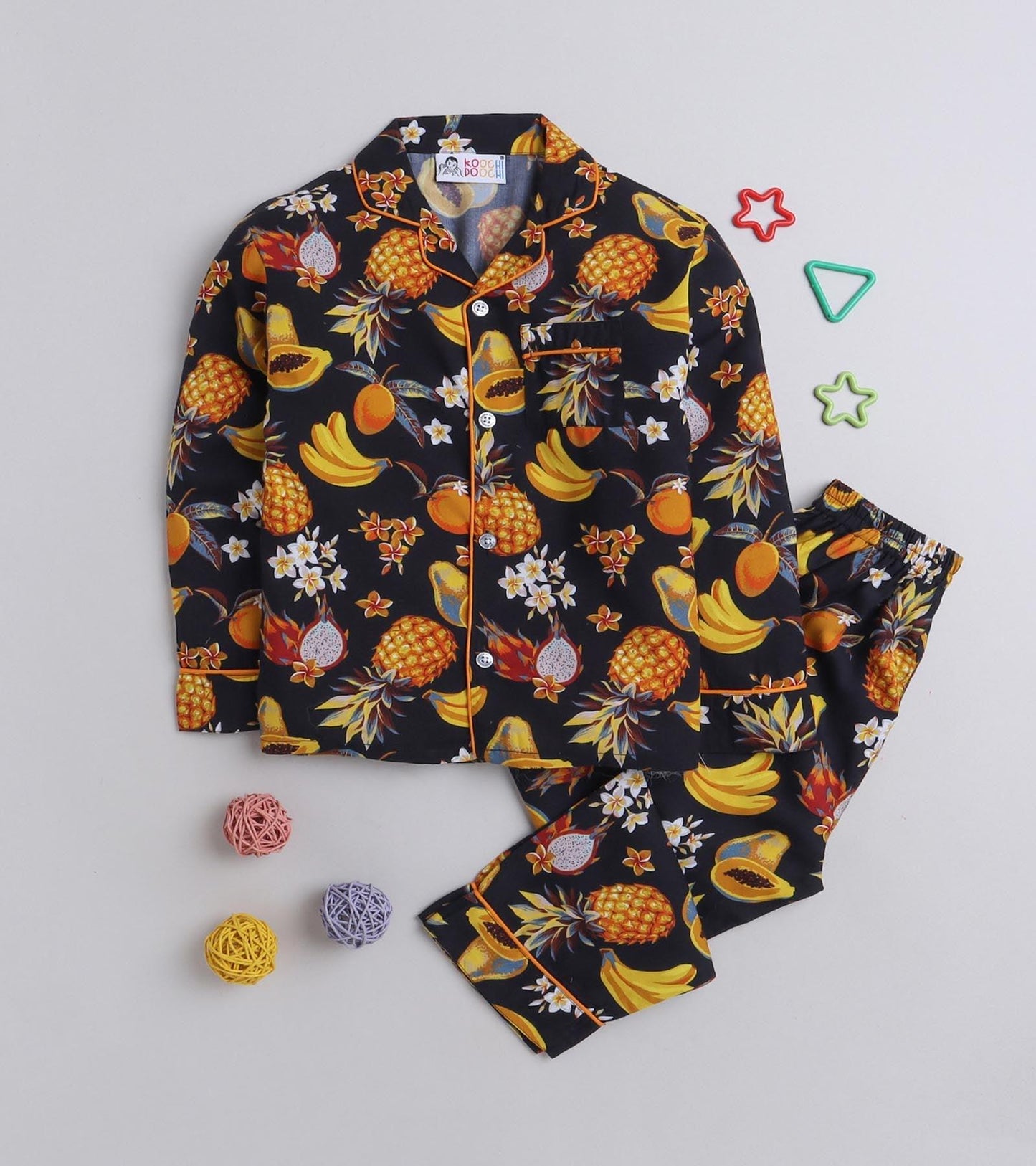 Frutti Printed Nightsuit Set