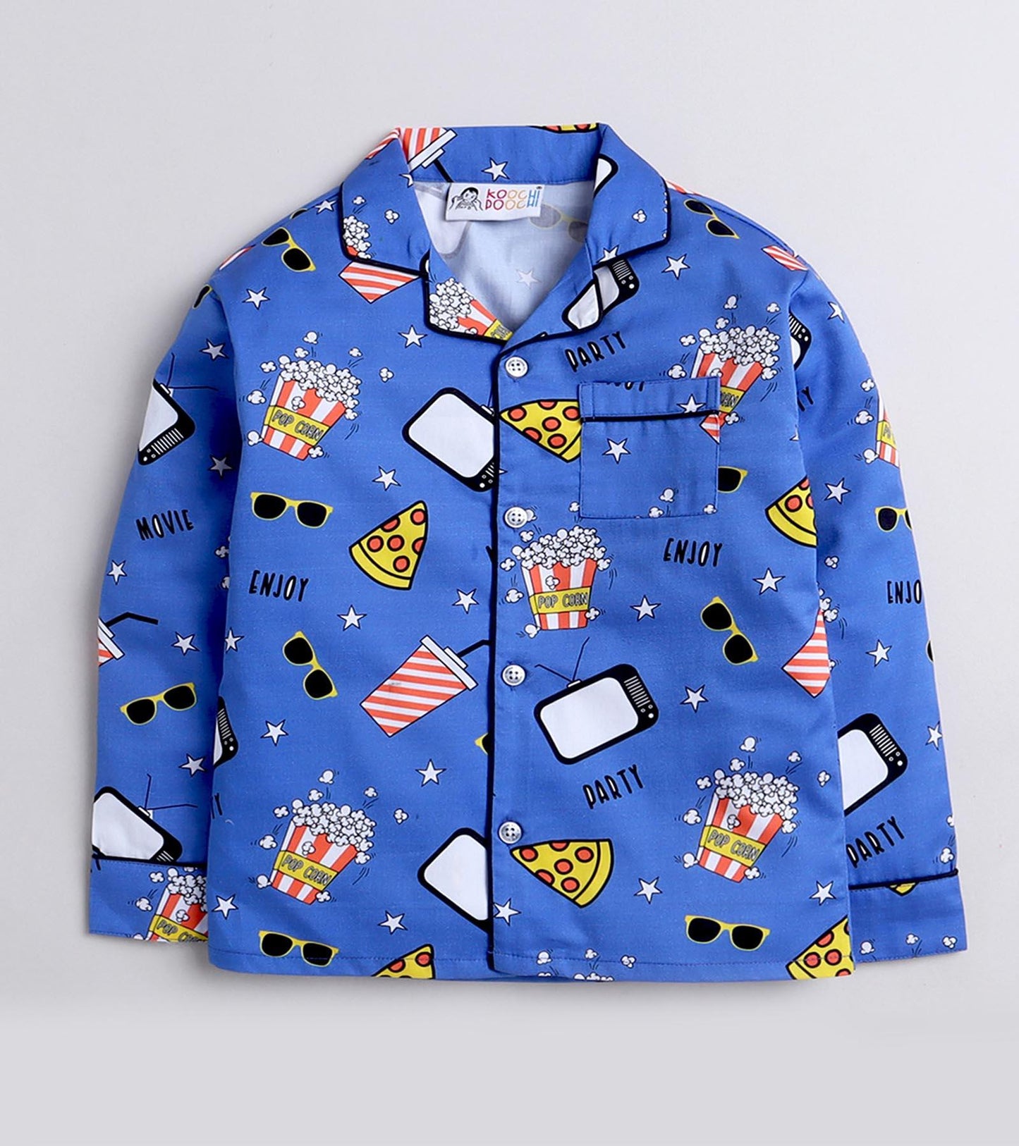 Fun TV Printed Nightsuit Set