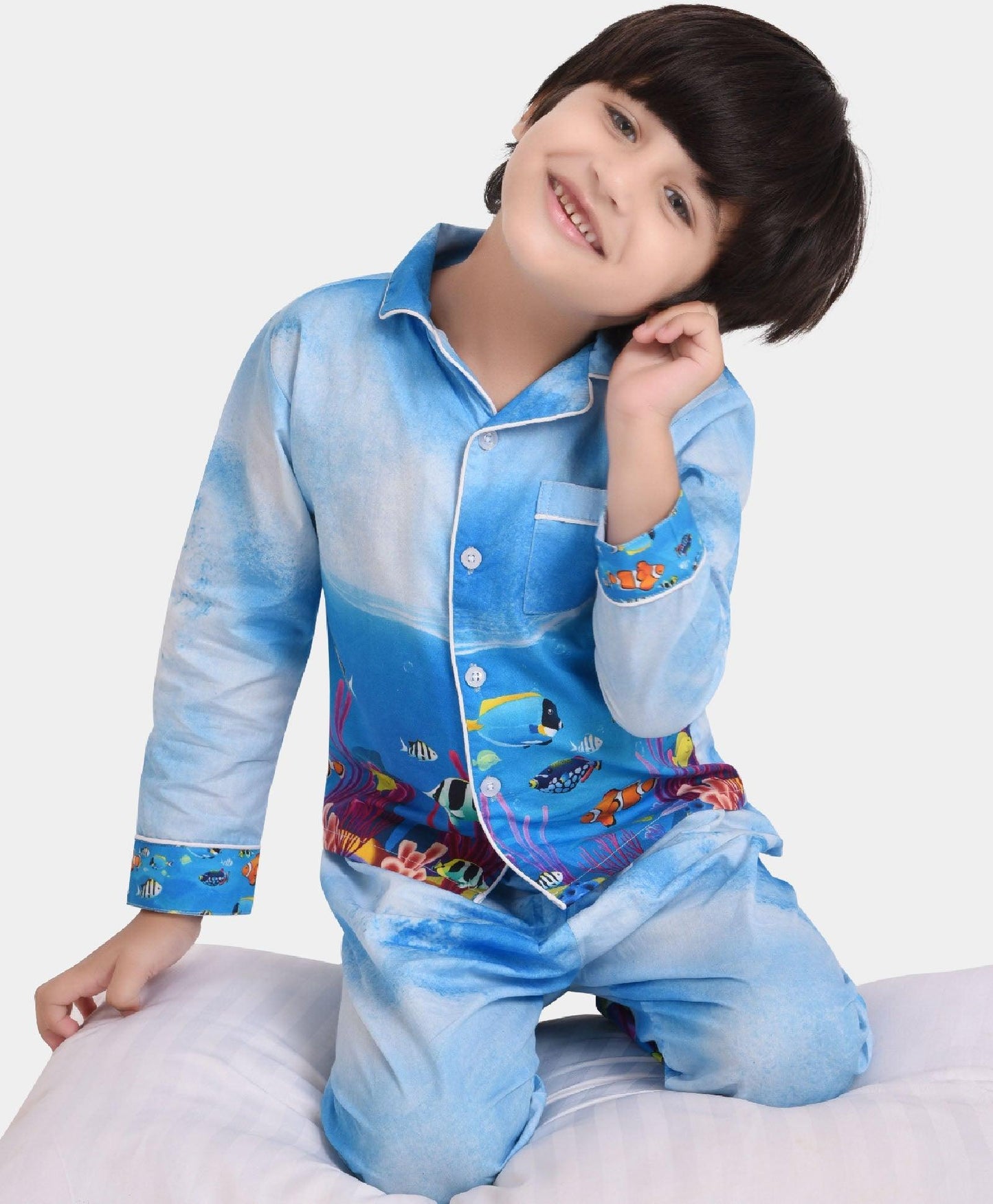 Marina Printed Nightsuit Set