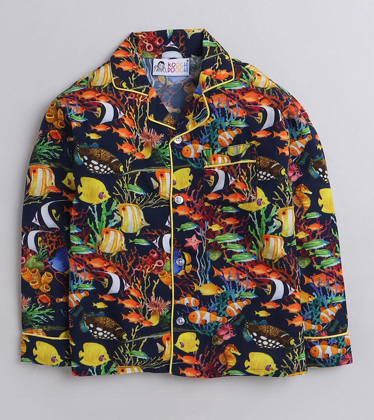 Marine life Printed Nightsuit Set