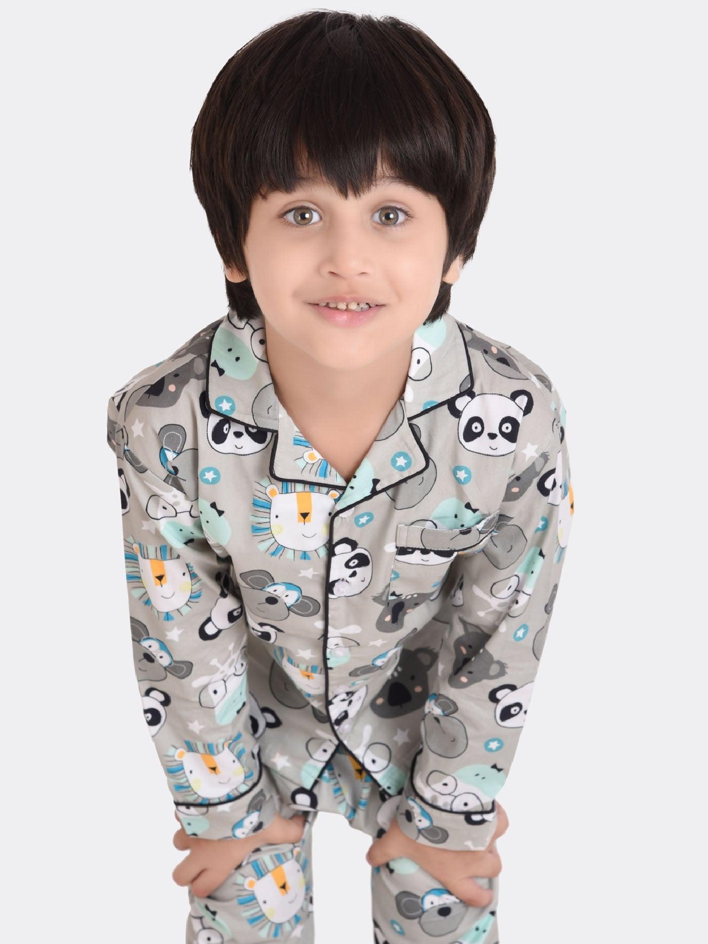 Panda Printed Nightsuit Set