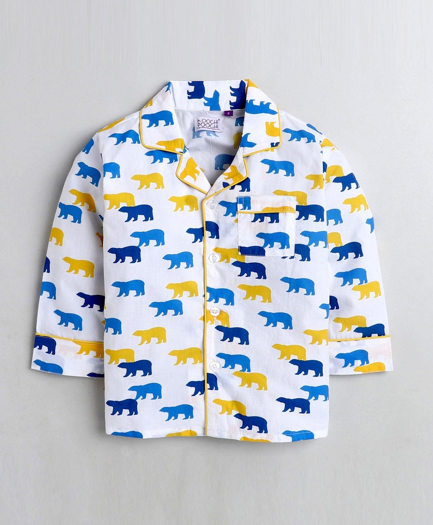 Polar Rush Printed Night Suit Set