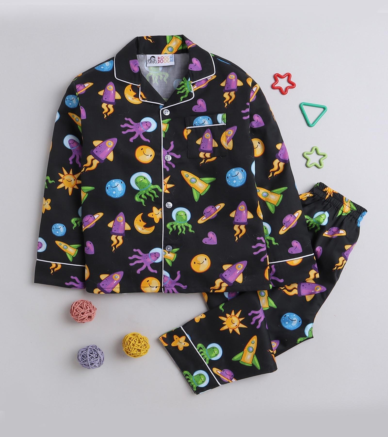 Space printed Nightsuit Set