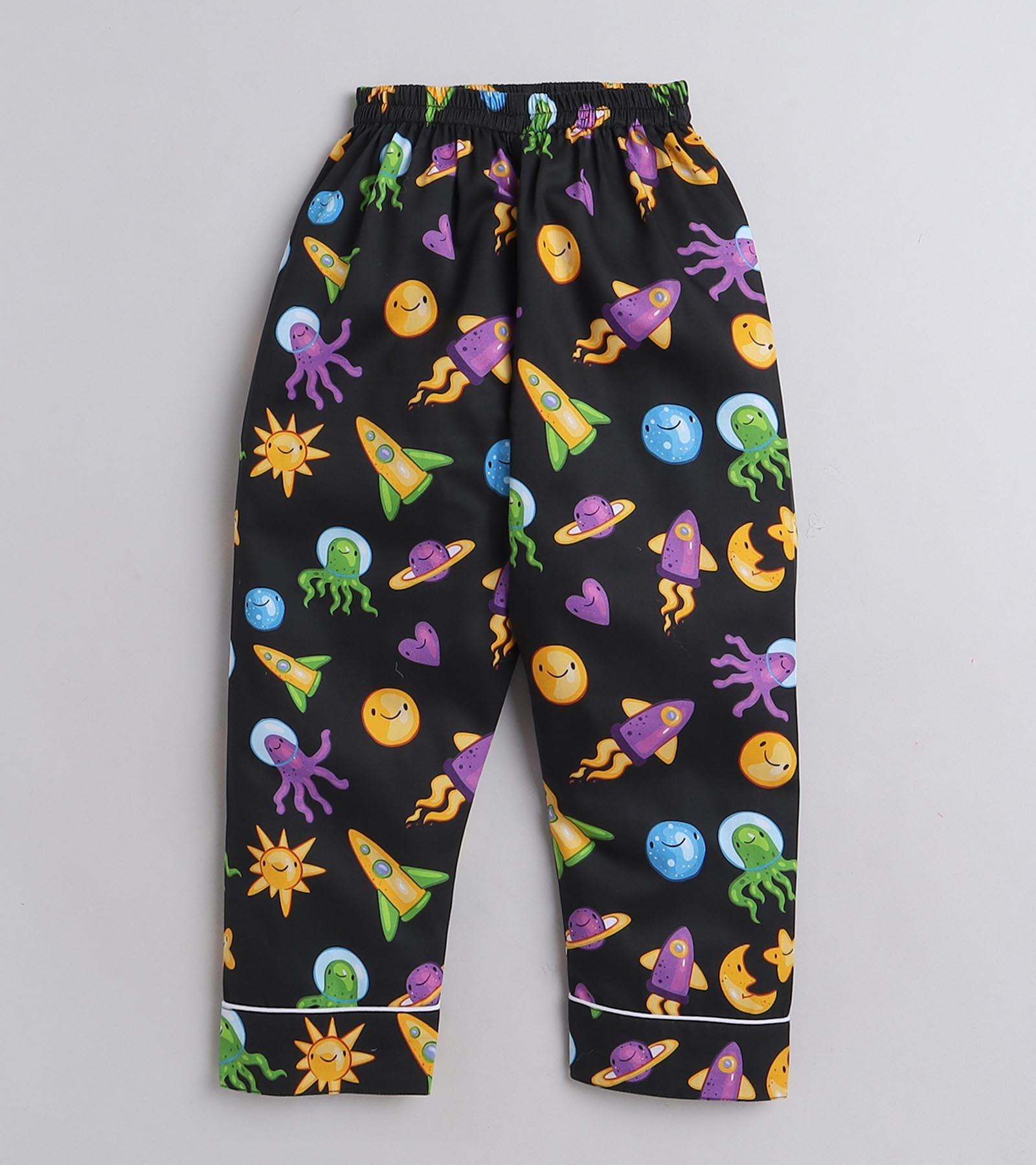Space printed Nightsuit Set