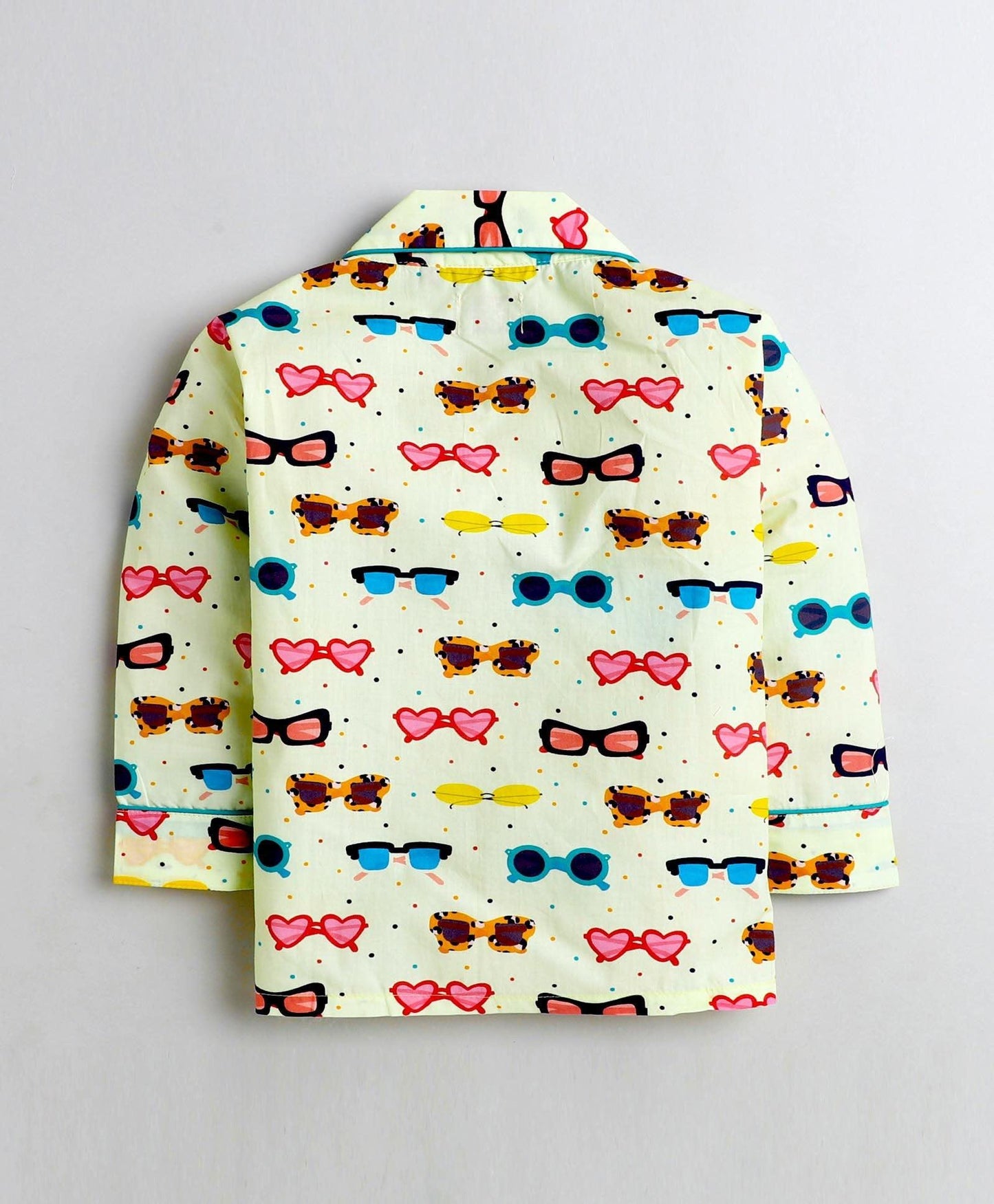 Sunglasses Printed Night Suit Set