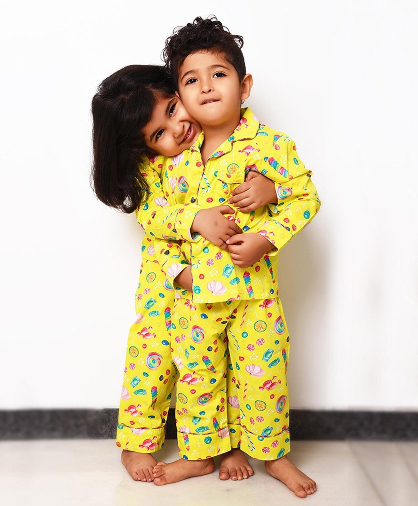 Sweet Candy Printed Night Suit Set