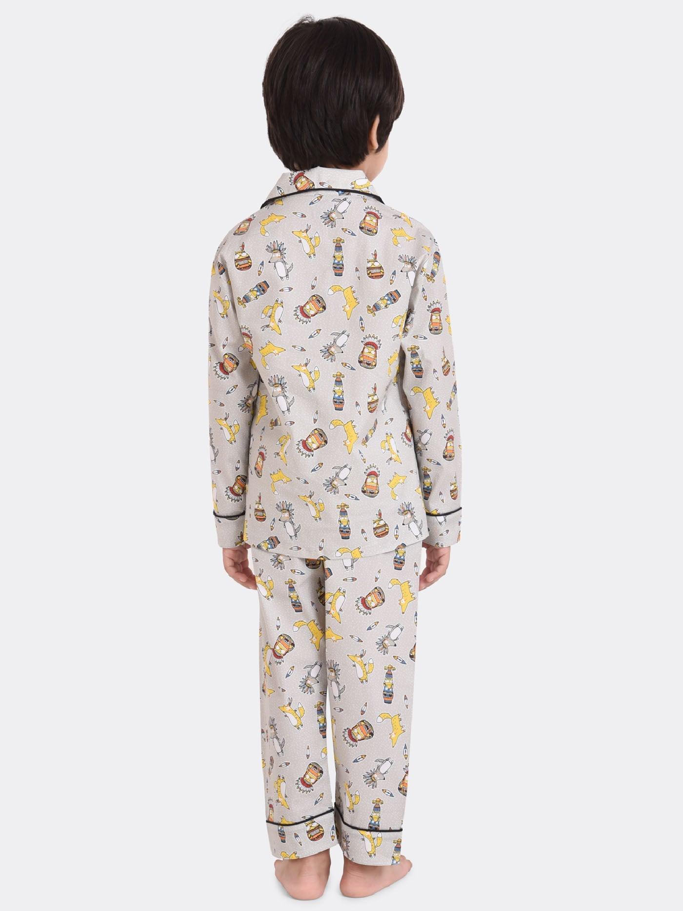 Tribe Printed Nightsuit Set