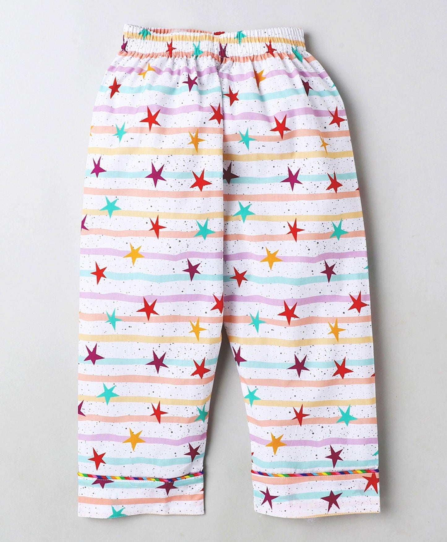 Twinkling Stars Printed Night Suit Set