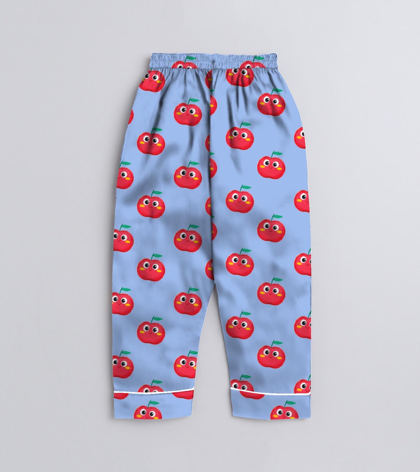 Apple Pure Cotton Printed Nightsuit Set