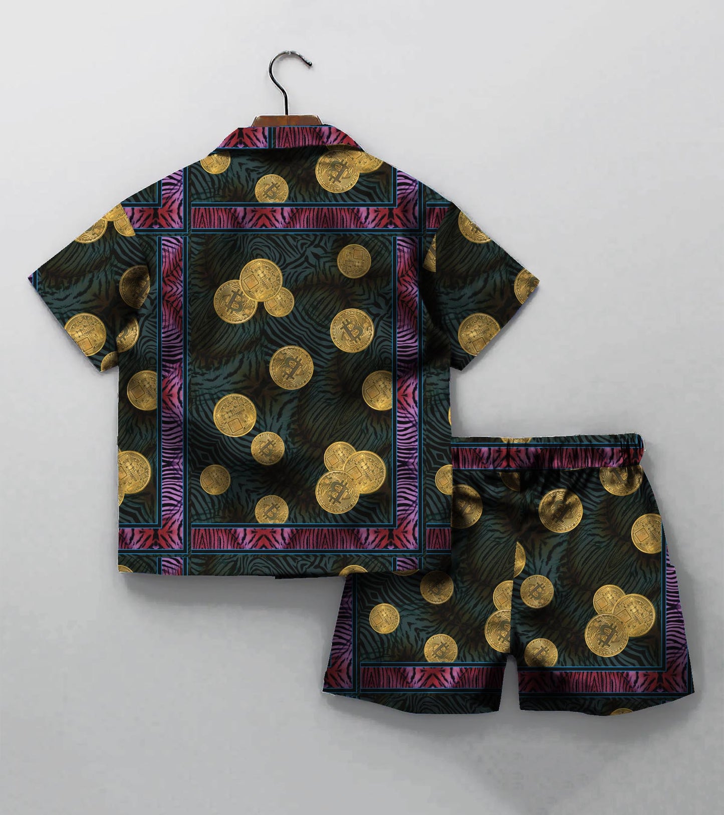 Bcoin Printed Boys Co ord Set