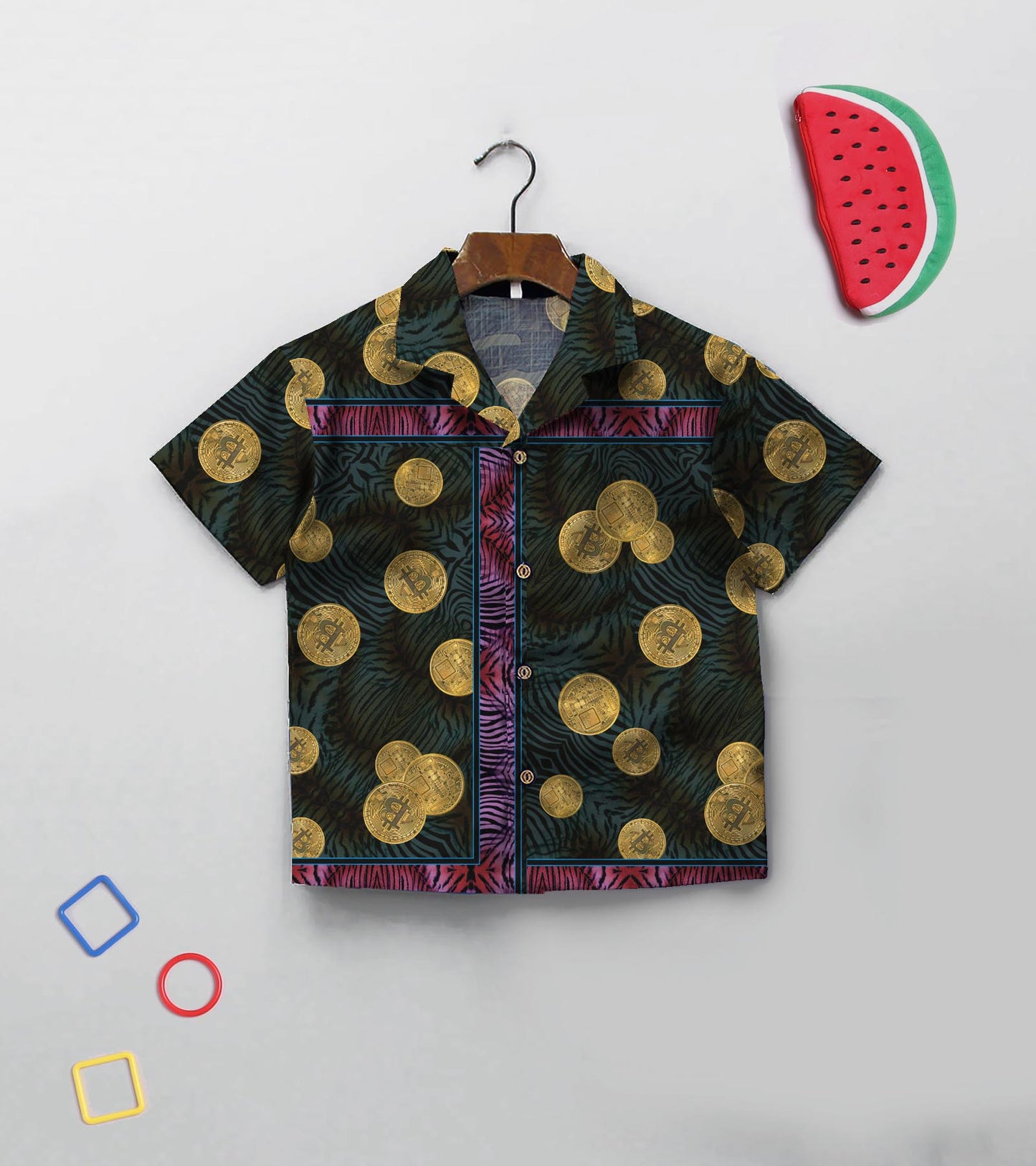 Bcoin Printed Boys Co ord Set