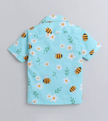 Beelious Digital printed Boys Shirt