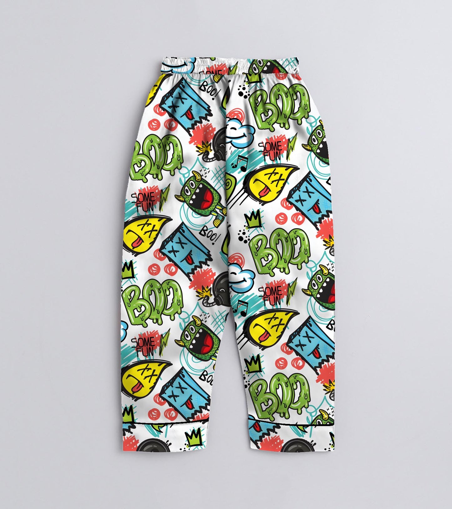 Boo Printed Nightsuit Set