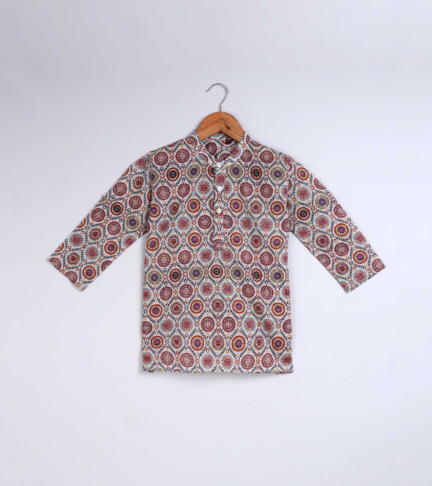 Boys Rosemary Printed Kurta Set