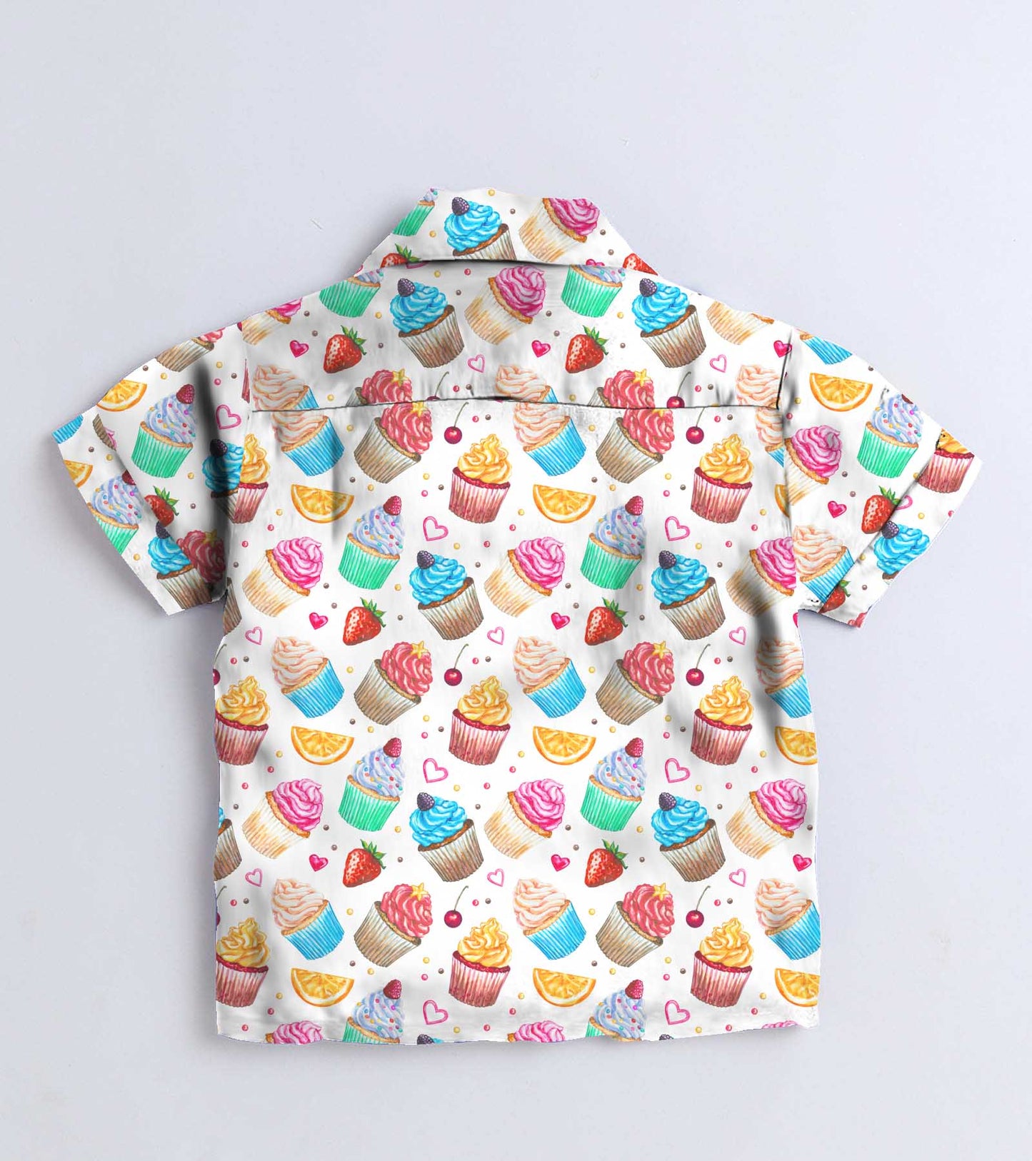 CupCake Printed Boys Co ord Set