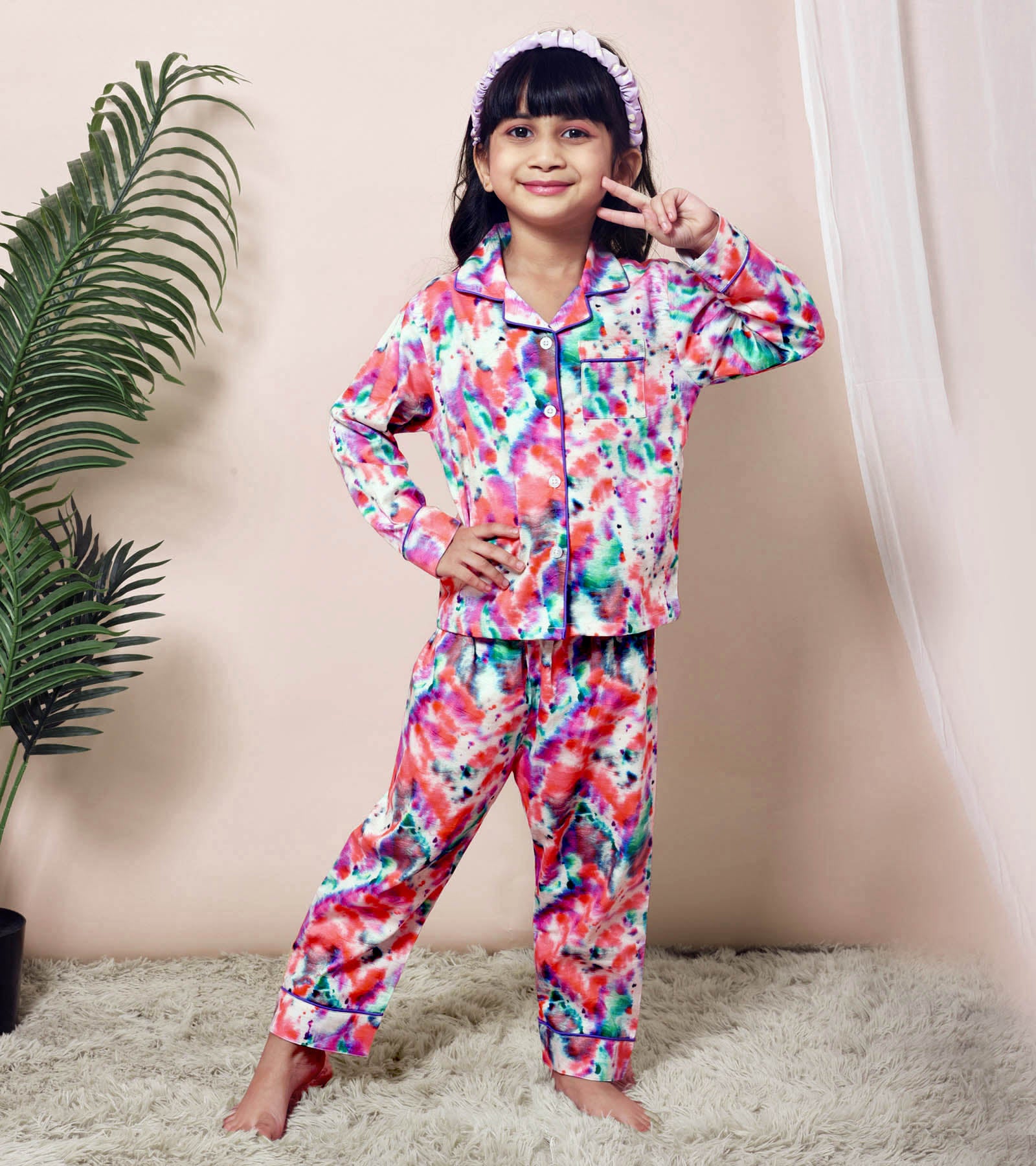 Night Suit for Ladies – Printed Cotton Women Night Suit Set – koochi Poochi