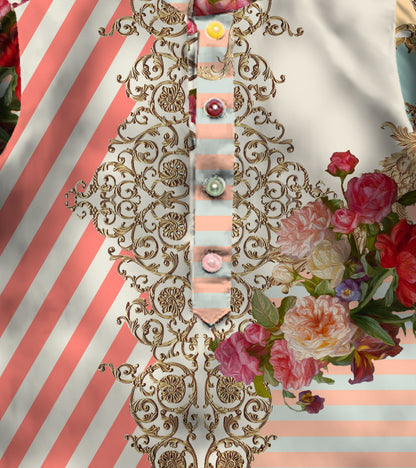 Exotic Motifs Printed Pure Cotton Kurta And Pyjama