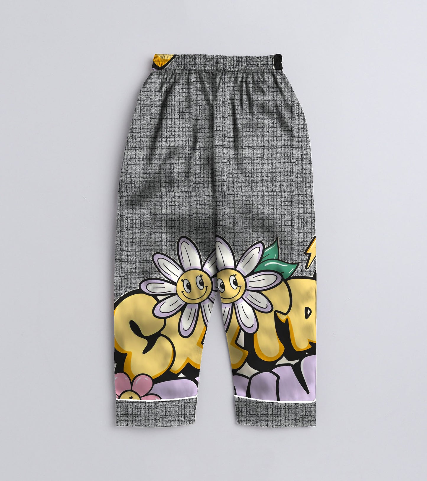 Extra Fun Printed Girls Pure Cotton Nightsuit Set