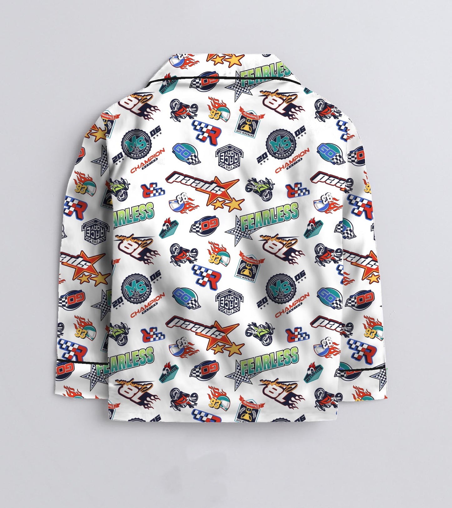 Fearless Printed Nightsuit Set