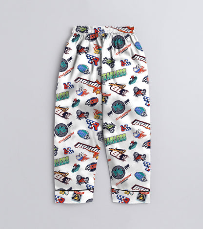 Fearless Printed Nightsuit Set