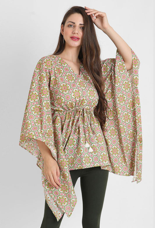 Block Print Kaftan