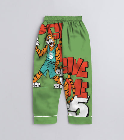 GiveUP Pure Cotton Printed Nightsuit Set