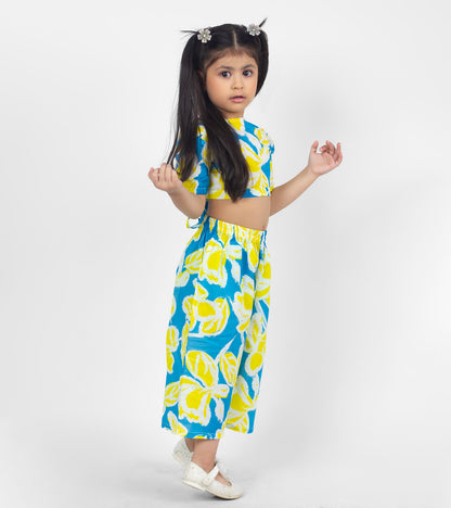 Halcyon Abstract Printed Co ord sets For Girls