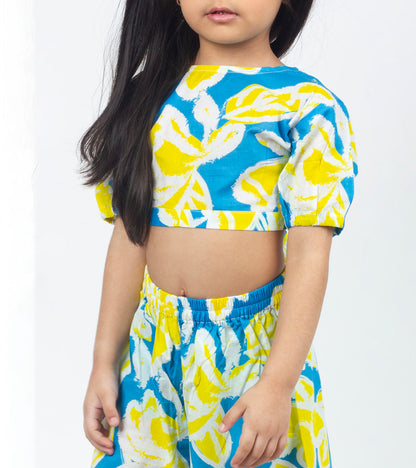 Halcyon Abstract Printed Co ord sets For Girls