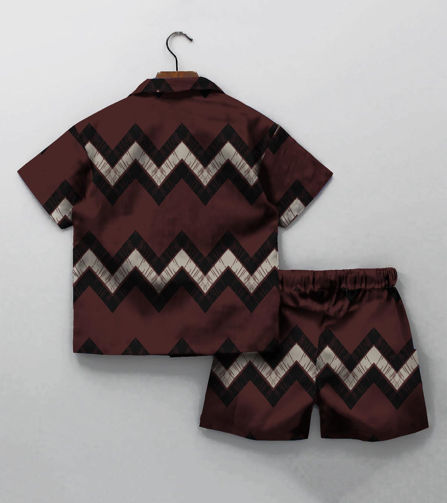 Helipad Printed Boys Co ord Set