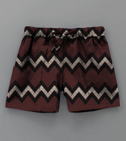 Helipad Printed Boys Co ord Set