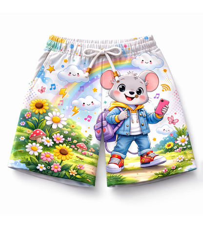 Little Explorer Mouse  Printed kids Co ord Set