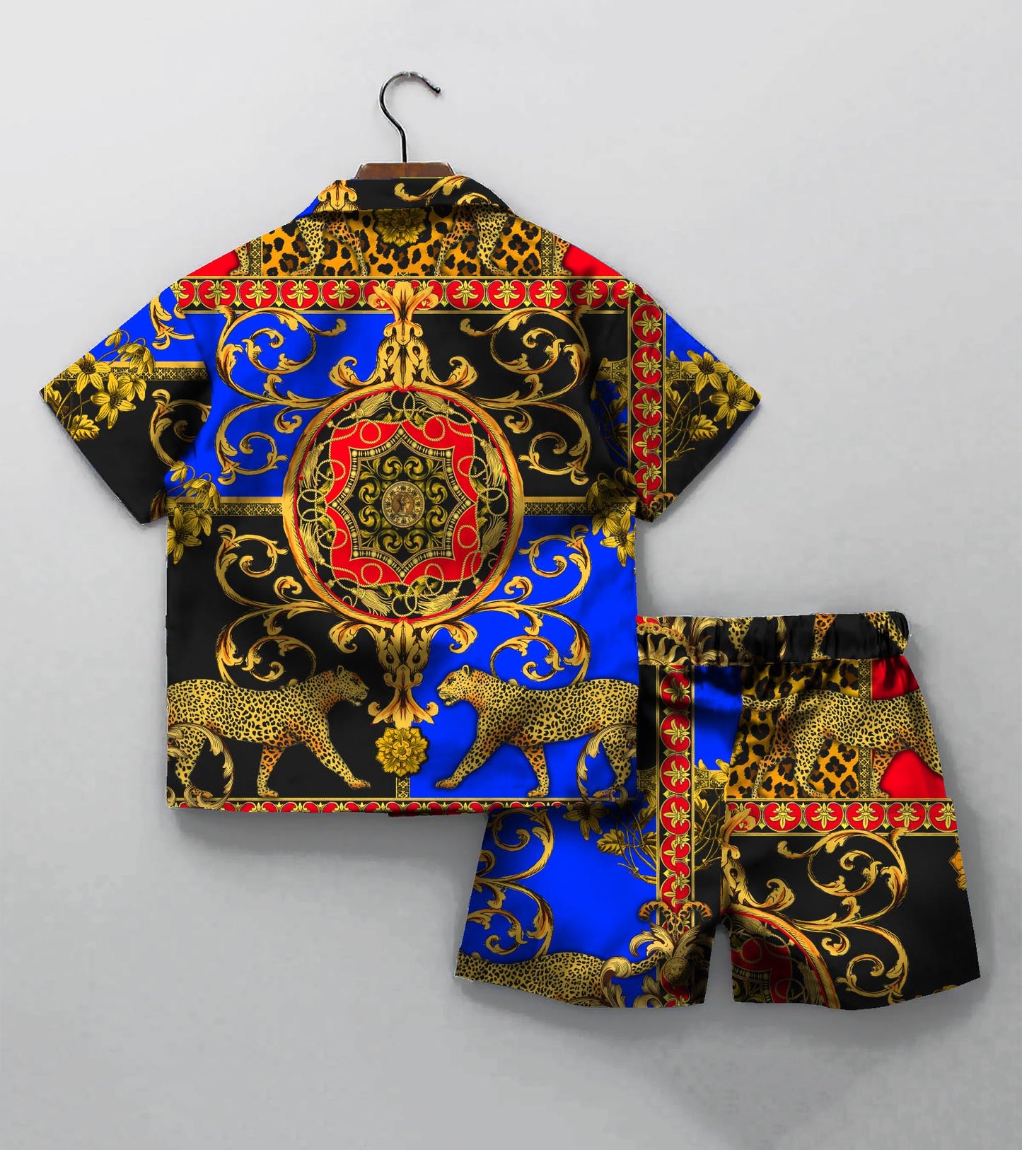 Martine Tiger Printed Boys Co ord Set