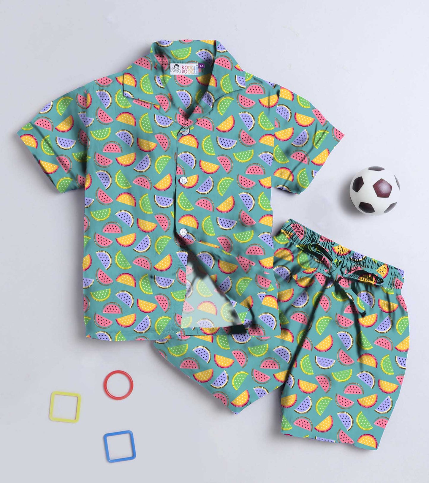 Melon Slice Printed Boys Co ord Set