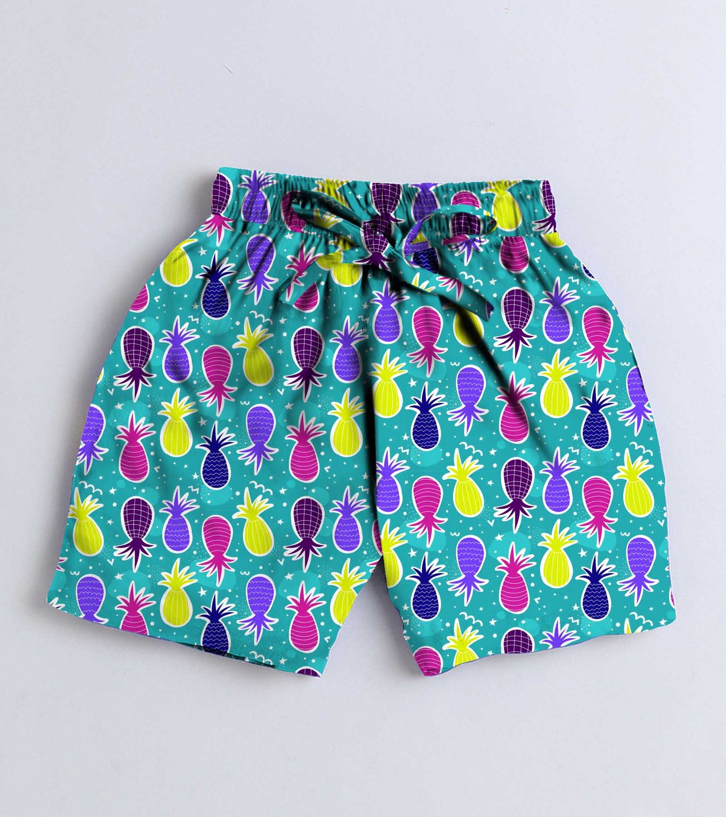 Pineapple Printed Boys Co ord Set