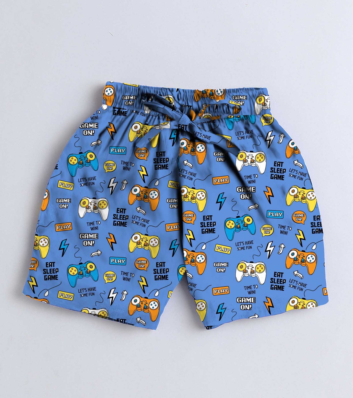 Play Game Printed Boys Co ord Set