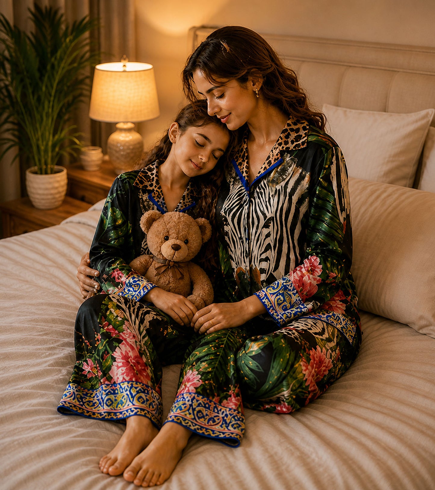 Safari Luxe Mom & Me Matching Lounge Set