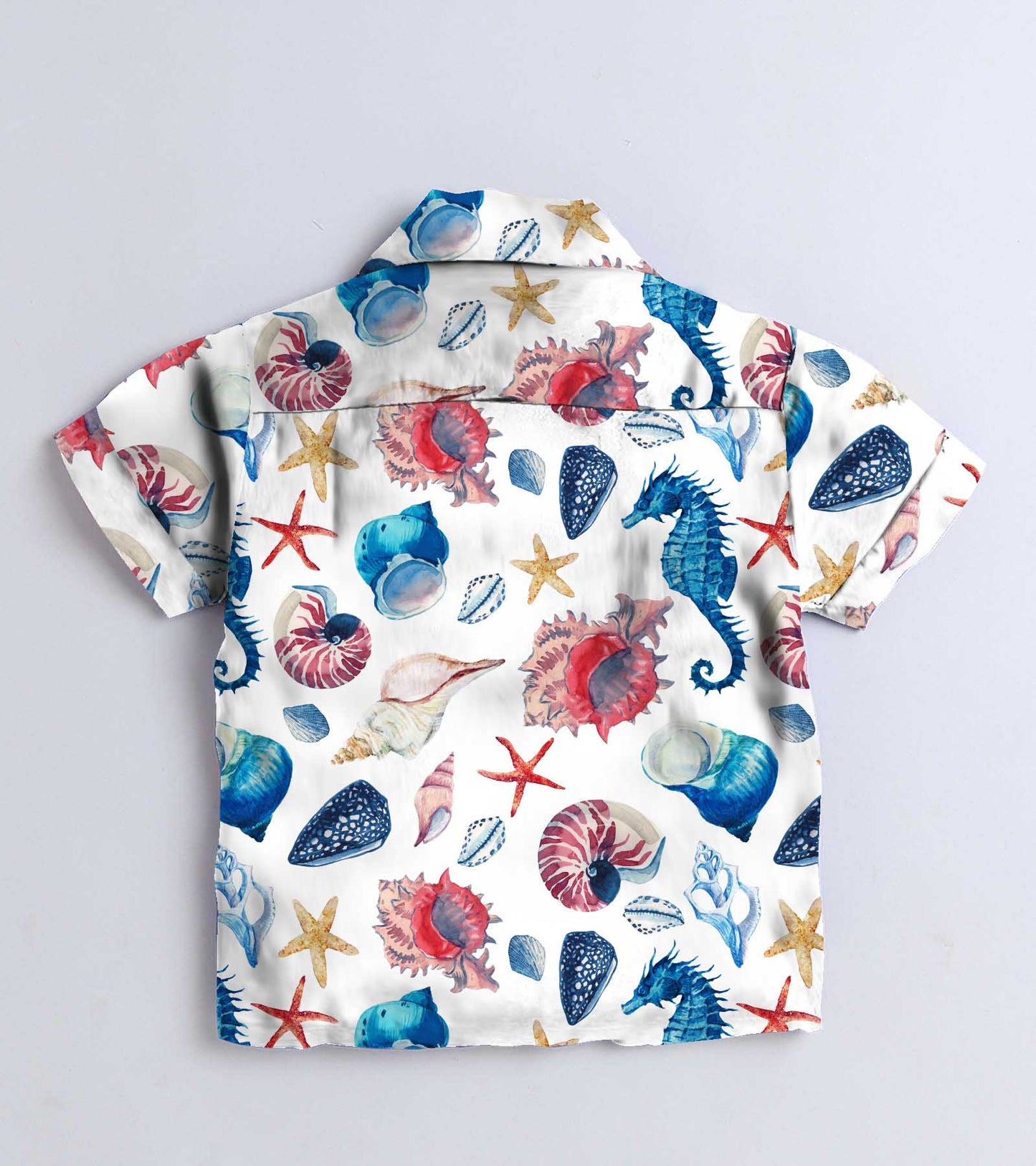 Sea Animal Printed Boys Co ord Set