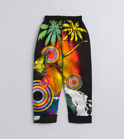 Stronger Tide Printed Girls Pure Cotton Nightsuit Set