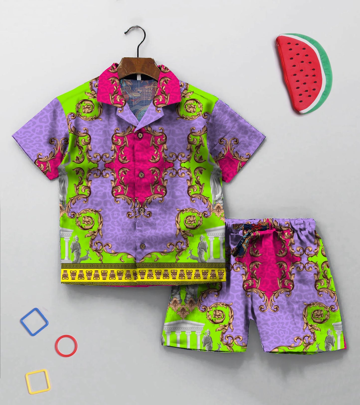 Swigging Printed Boys Co ord Set