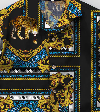 Tiger Placement Printed Boys Co ord Set