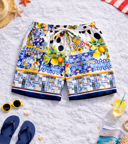 Tropical Printed Boys Co ord Set
