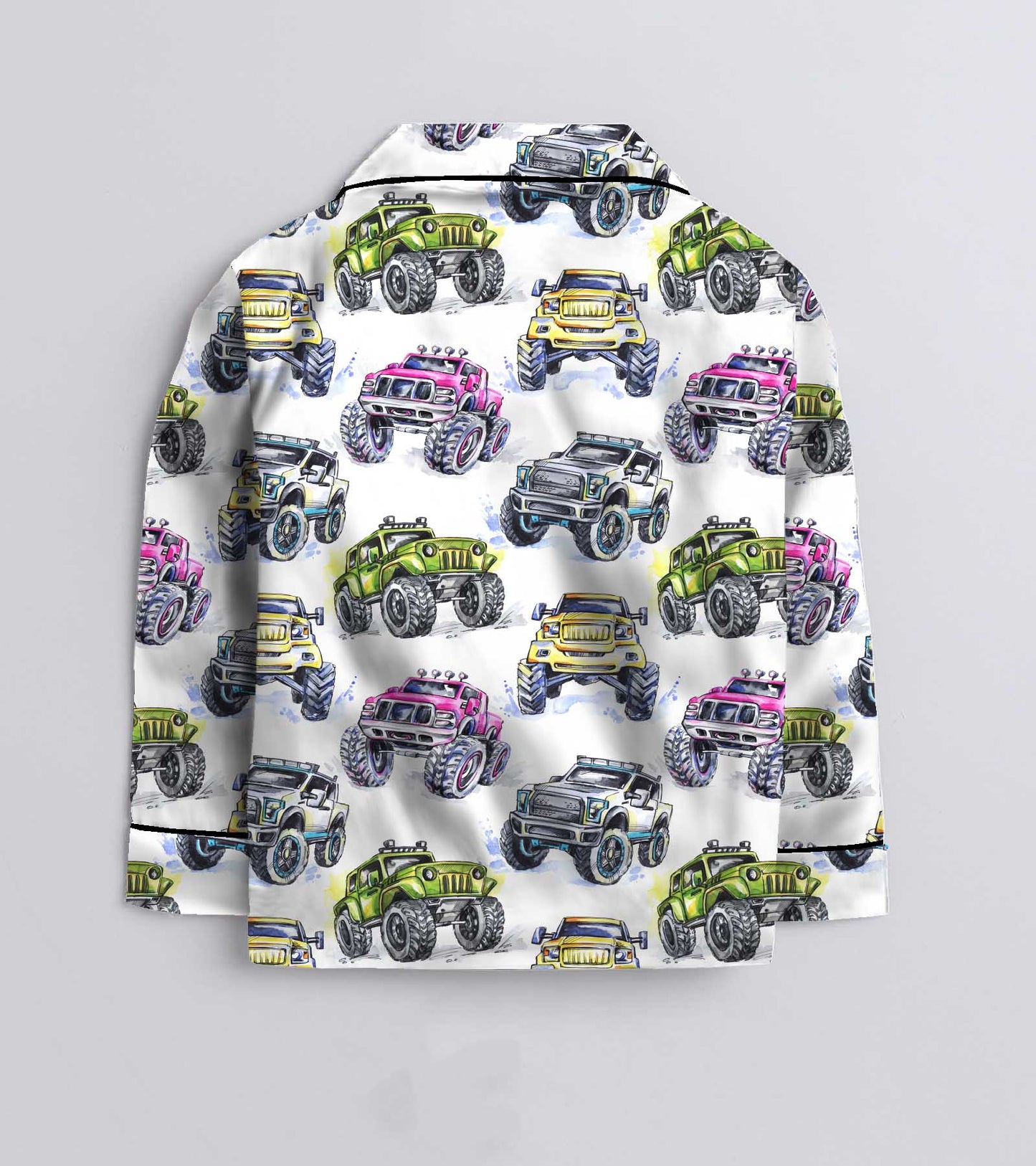 Truck Printed Nightsuit Set